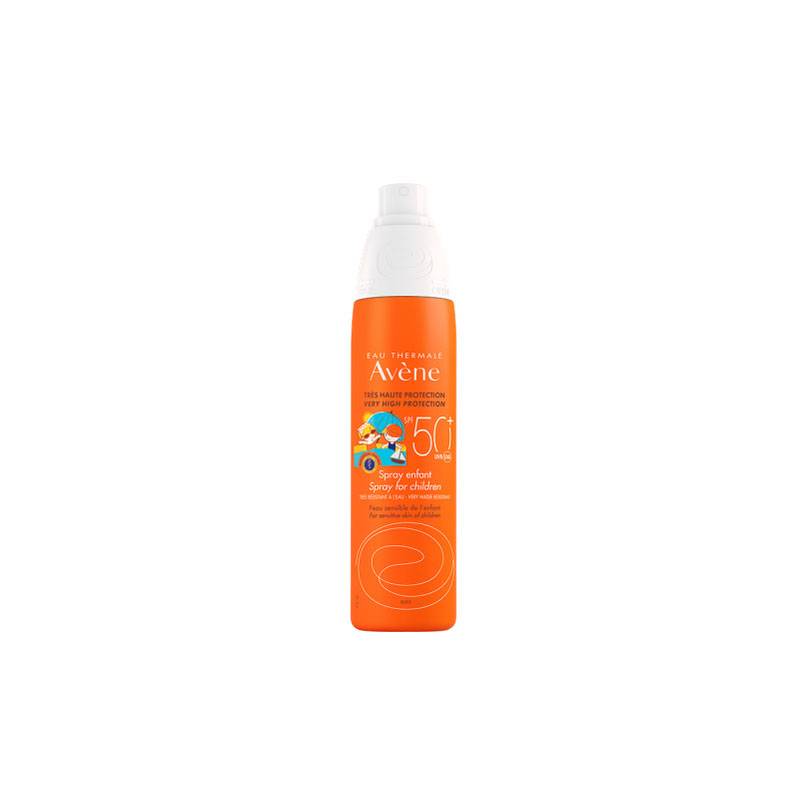 Avene Solar Spray Niños SPF 50+ cara y cuerpo 200ml Pieles sensibles