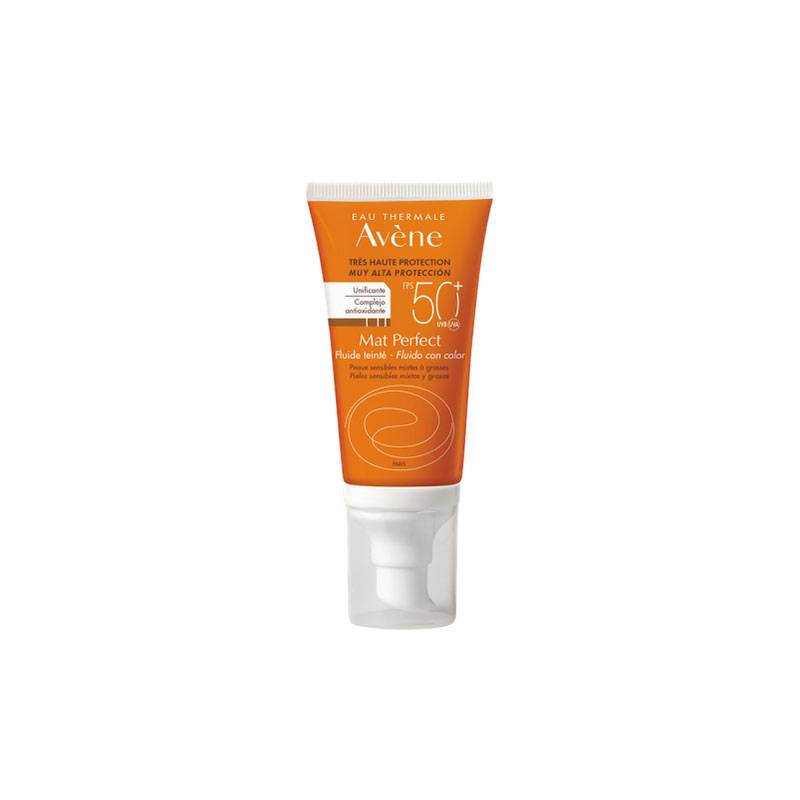 Avene Solar Mat Perfect SPF50+ Fluido Color 50 Ml.