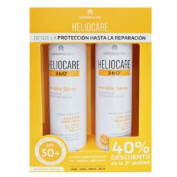 Heliocare 360 Invisible Spray Duplo 200 + 200 Ml.