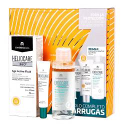 Heliocare 360 Pack Age Active Fluid Cellage serum y Agua micelar