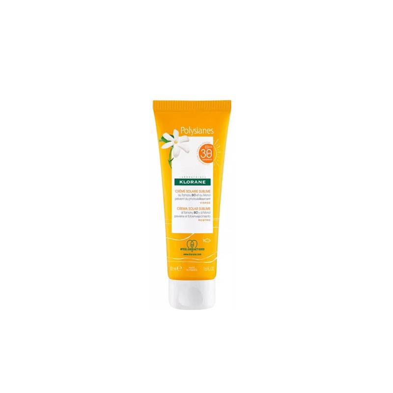 Polysianes Crema Solar Sublime SPF 30 Al Tamanu Bio Y Al Monoï 50 Ml.