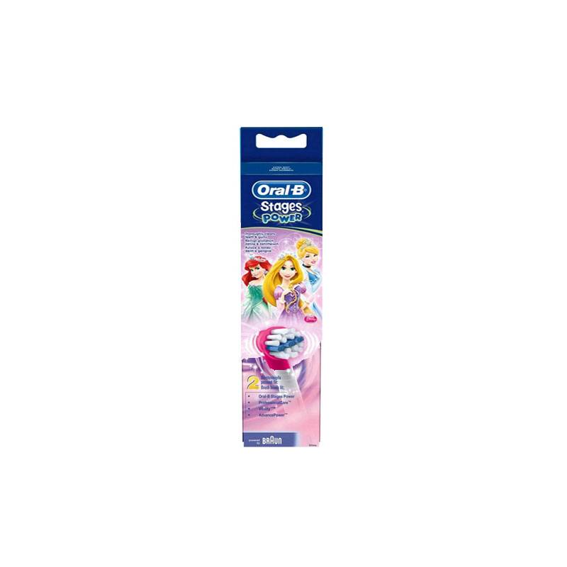 Recambios Cepillo Braun Oral B Niños Pack 2