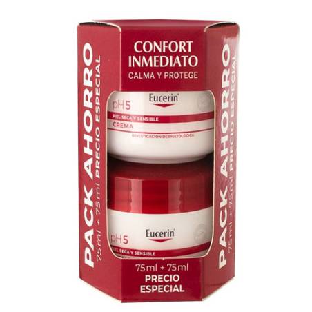 Eucerin pH5 Promo Crema Hidratante 75ml +75ml Eucerin pH5 Promo Crema Hidratante 75ml +75ml