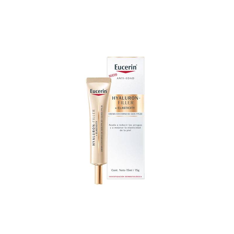 Eucerin Hyaluron-Filler + Elasticity Contorno de ojos 15 Ml.