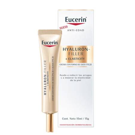 Eucerin Hyaluron-Filler + Elasticity Contorno de ojos 15 Ml.