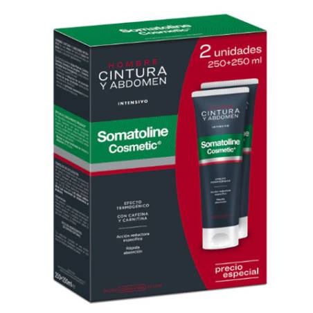 Somatoline Hombre Cintura y Abdomen Pack 2x250 Ml. Somatoline Hombre Cintura y Abdomen Pack 2x250 Ml.