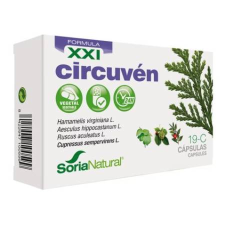 Soria Natural Circuven 19C 30 Caps.