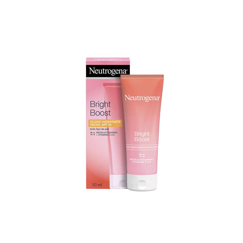 Neutrogena Bright Boost Fluido Hidratante Facial SPF30.