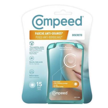 Compeed Parche Anti-Granos Discreto Triple Accion 15u Compeed Parche Anti-Granos Discreto Triple Accion 15u