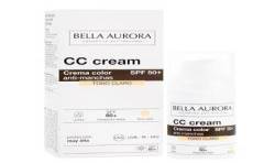 Bella Aurora CC Crema Antimanchas SPF50+ Tono Claro 30 Ml.
