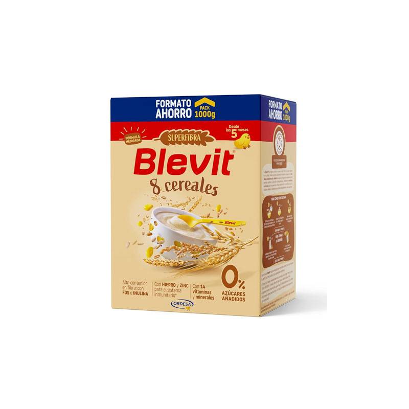 Blevit Plus 8 Cereales Superfibra 600 Gr. ORDESA
