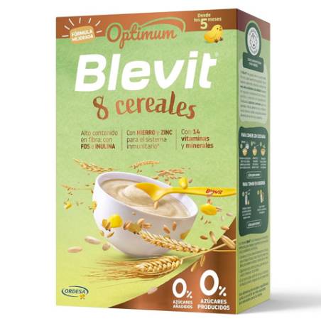 Blevit Optimum 8 Cereales 250 G. Blevit Optimum 8 Cereales 250 G.