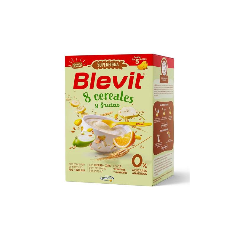Blevit Superfibra 8 Cereales y Frutas 500 G. Ordesa
